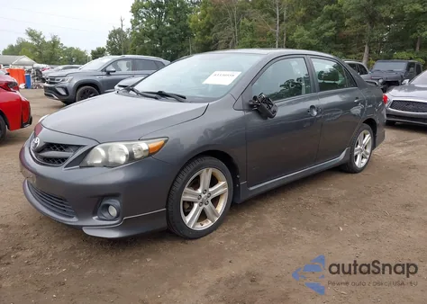 2013 Toyota Corolla S from USA, damaged, VIN 2T1BU4EE8DC015897